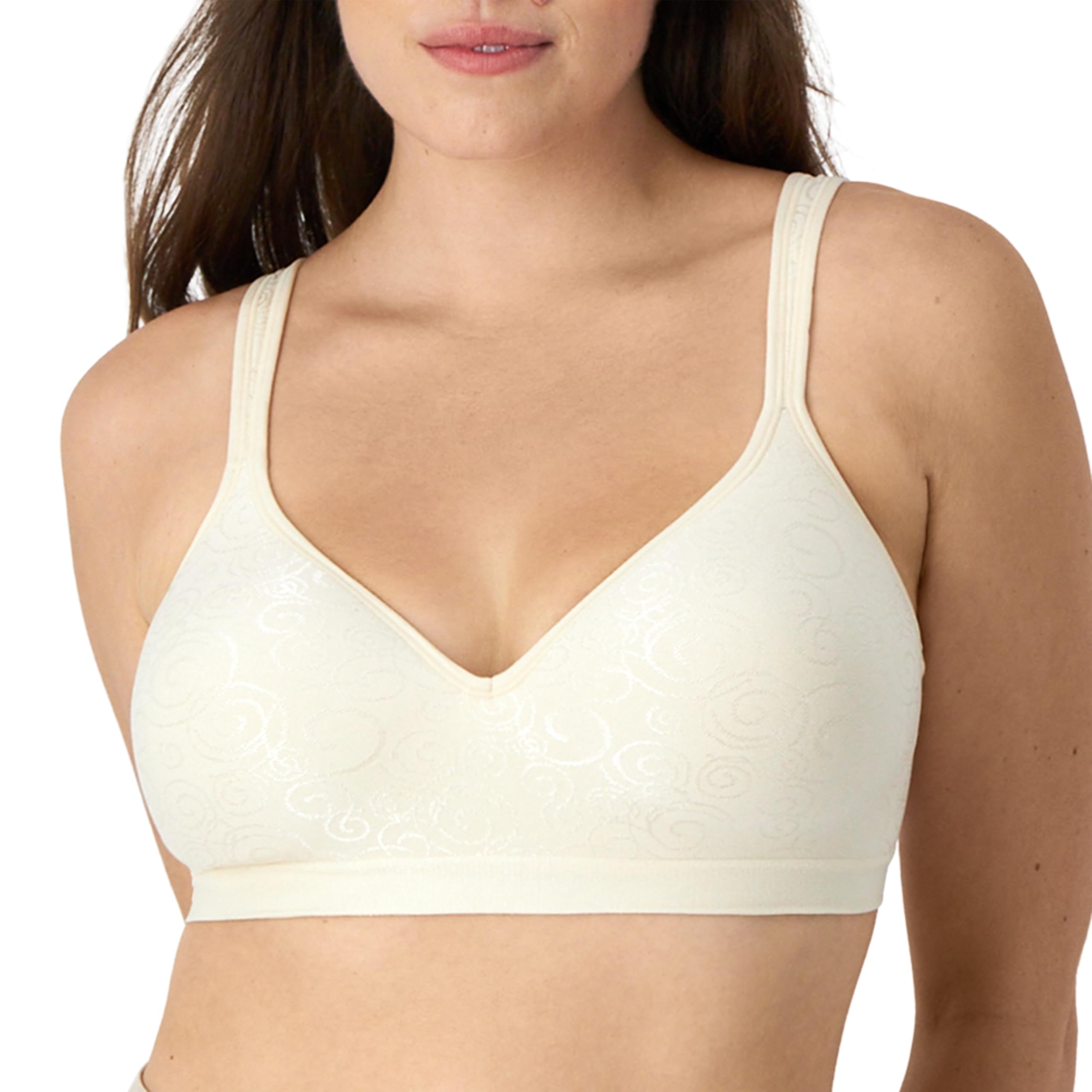 Bali Comfort Revolution Shaping Wirefree Bra with Smart Sizes Comfort Revolution