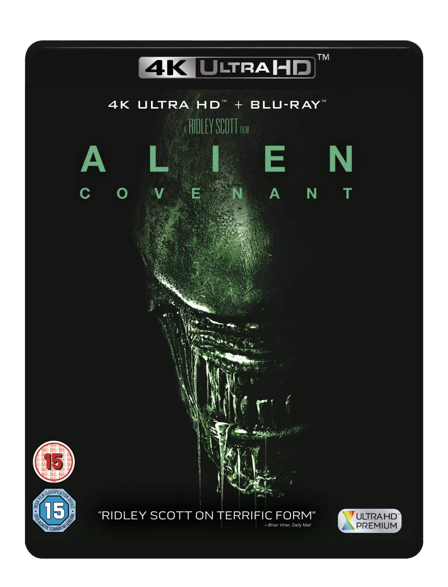 Alien: Covenant [4K Ultra-HD + Blu ray] [2017] [Blu-ray]