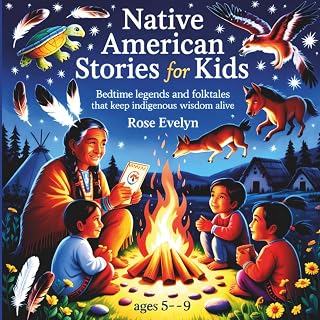 Native American Stories for Kids: Bedtime Legends and Folktales That Keep Indigenous Wisdom Alive