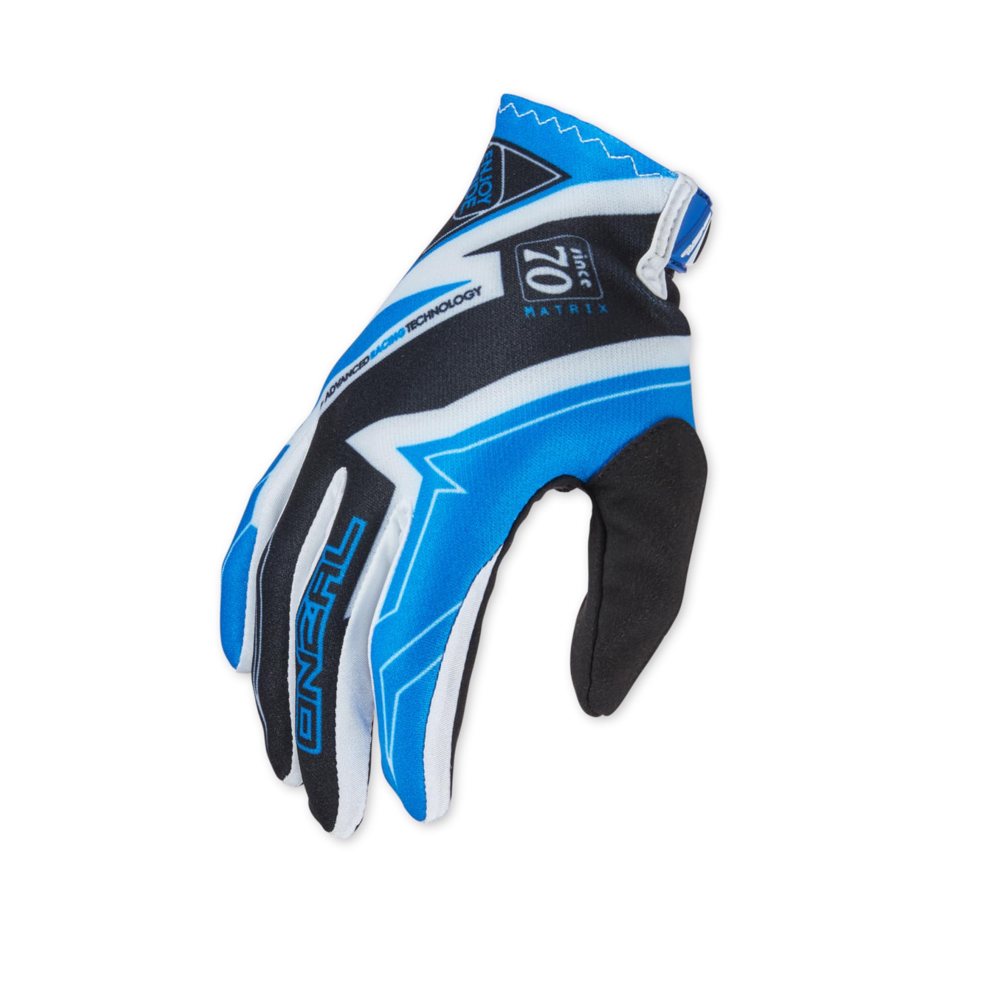 O 'Neal Matrix Racewear Black/White MX DH FR Gloves 2016 ONEAL