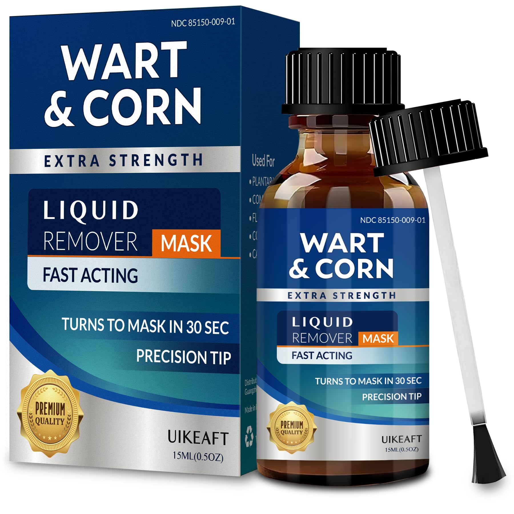 Fast-Acting Wart Corn Remover: Salicylic Acid Treatment for Feet Toe - Maximum S