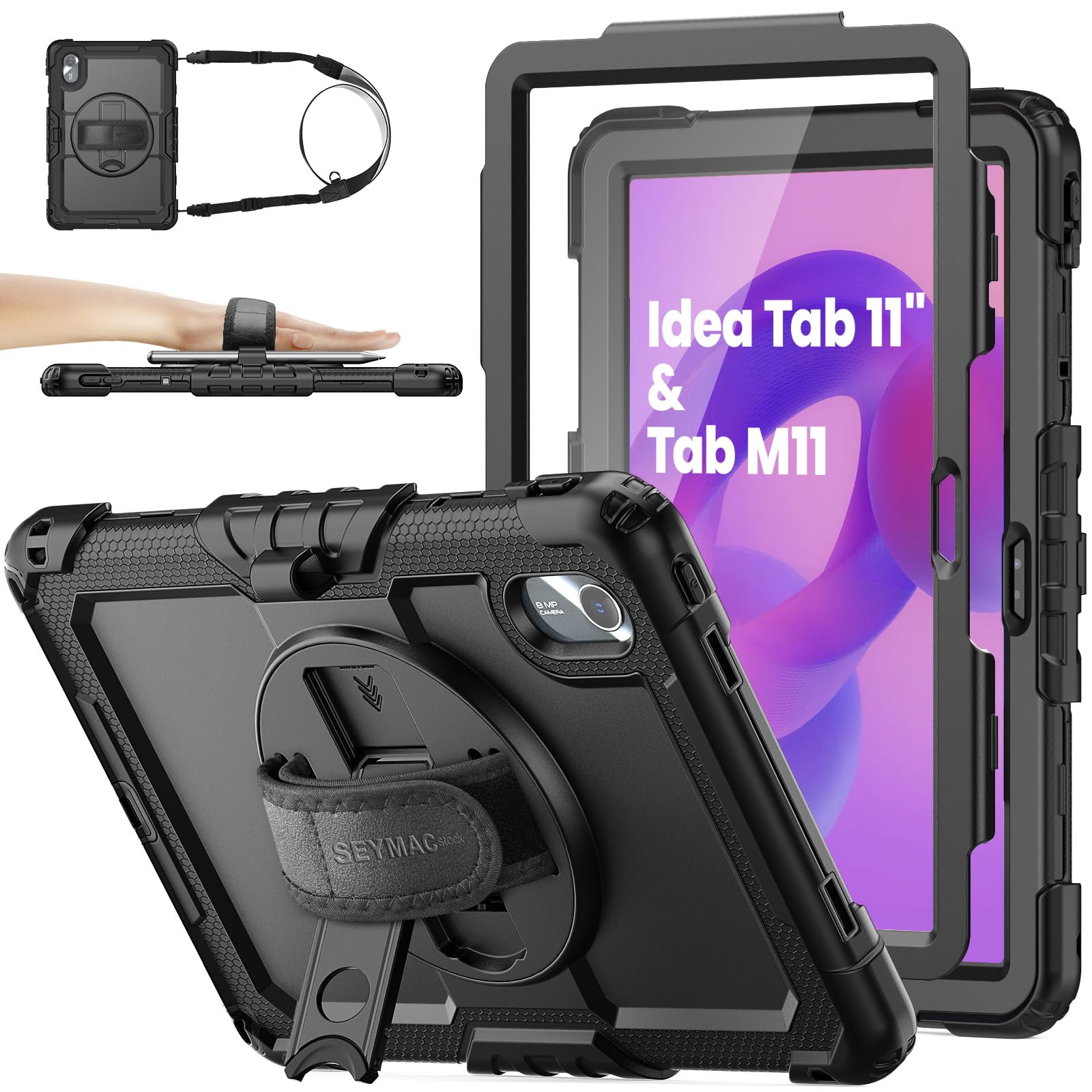 SEYMAC stock Tablet Case for Lenovo Idea Tab 11'' / M11 (TB336FU/TB330FU) 11 inc
