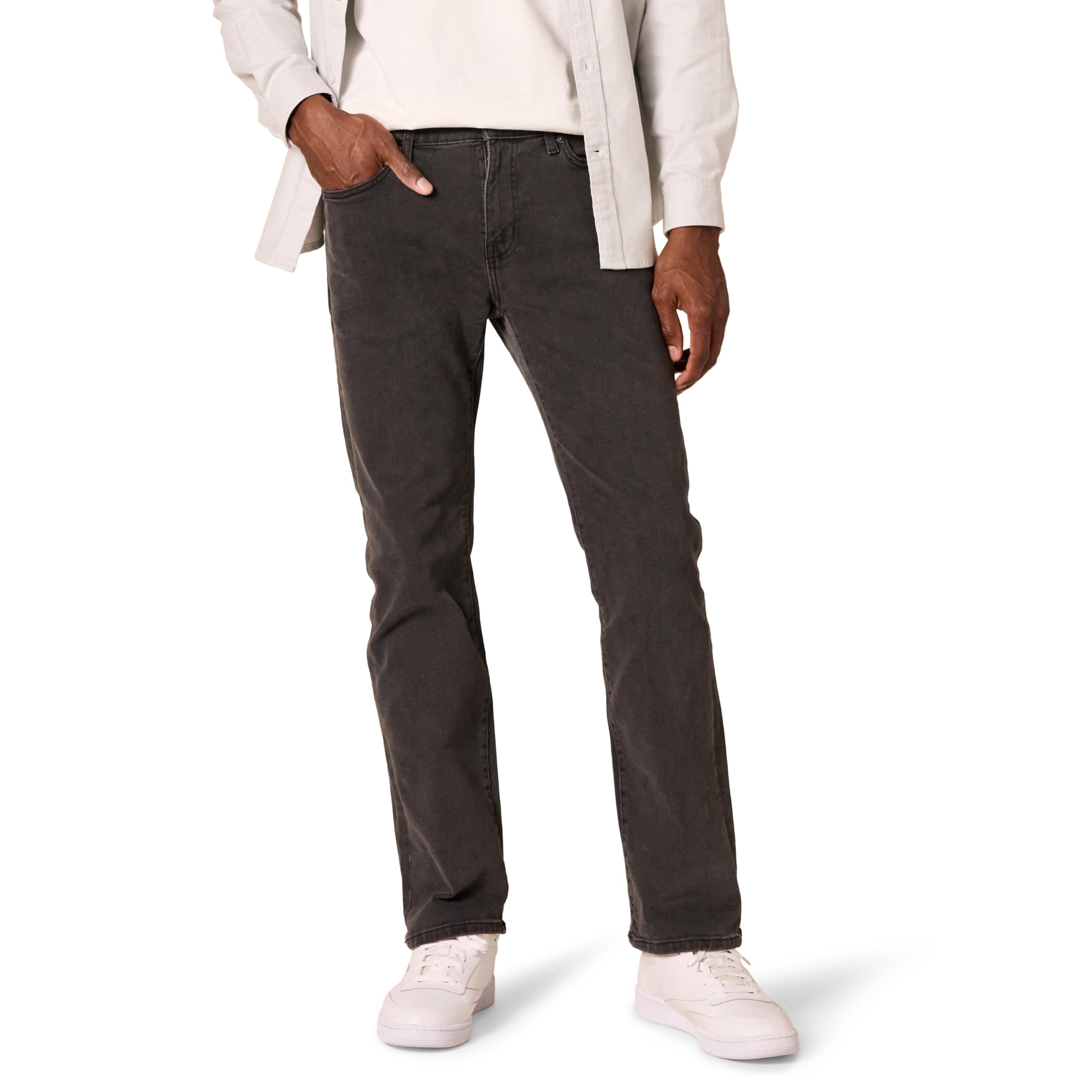 Amazon Essentials Jean Stretch Coupe Droite - couleurs abandonnées Homme