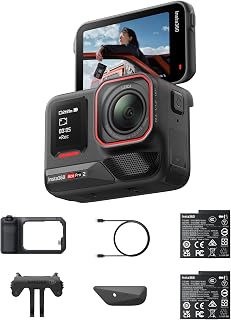 Insta360 Ace Pro 2 Street Shooting Kit with Pro - Leica | 8K Waterproof Action Camera / 1/1.3 Sensor / Dual AI Chip / Enhanced Dark Shooting / Street Shooting Grip Pro