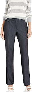Calvin Klein Women's Classic Fit Straight Leg Lux Suit Pants