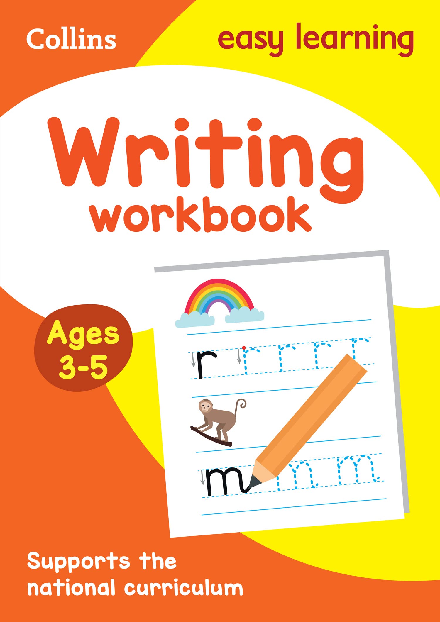 Writing Workbook Ages 3-5: Prepare for Preschool with easy home learning (Collin