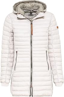 camel active Women's Lightweight Waterproof Padded Coat with Removable Hood (Pack of 1)