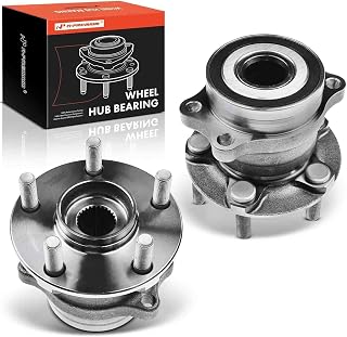 A-Premium 2 x Rear Wheel Bearing and Hub Assembly with 5-Lug | Compatible with Subaru Forester 2014-2018, Impreza 2012-2021, Crosstrek 2016-2021, XV Crosstrek 2013-2015
