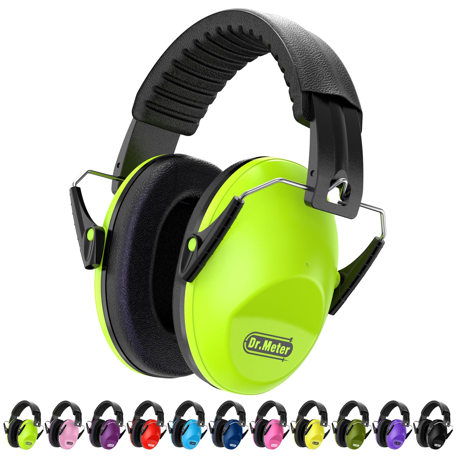 Dr.meter EM100 Noise Cancelling Headphones for Kids Adults, Ear Muffs | 27.4SNR 
