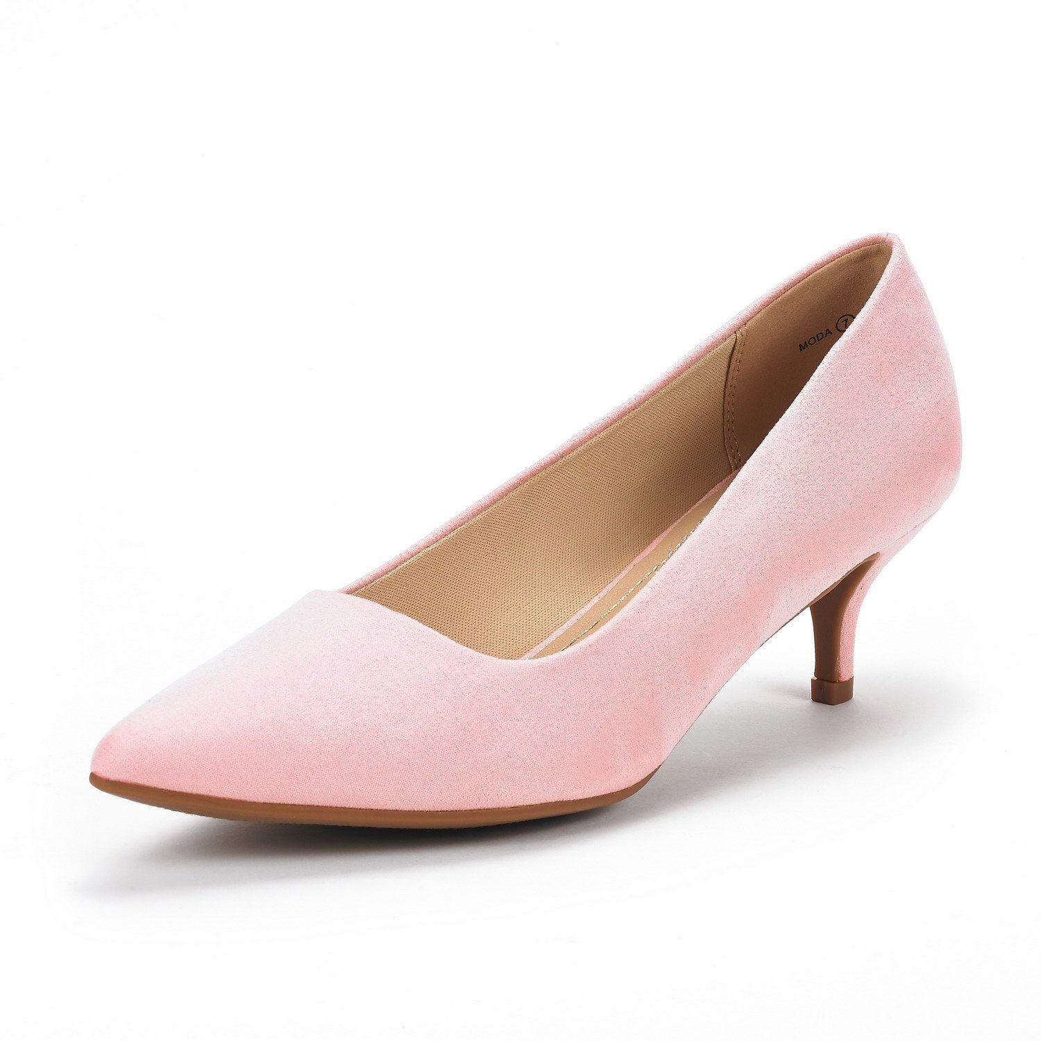 DREAM PAIRS Women's Pumps Kitten Pump Heel Shoes