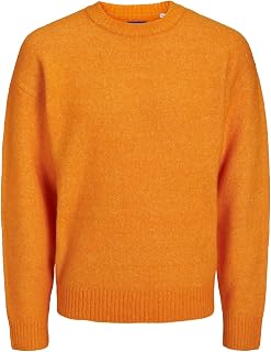 JACK & JONES Male Knitted Jumper Plain Knitted Jumper