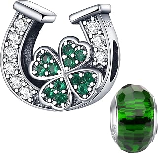 LNQOBU 925 Sterling Silver Charms for Bracelets and Necklaces Pendants Beads Mother's Day Charms Jewelry Gift for Women Girls