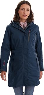 Killtec Alisi Women's Functional Parka Outdoor Parka Winter Parka with Detachable Hood