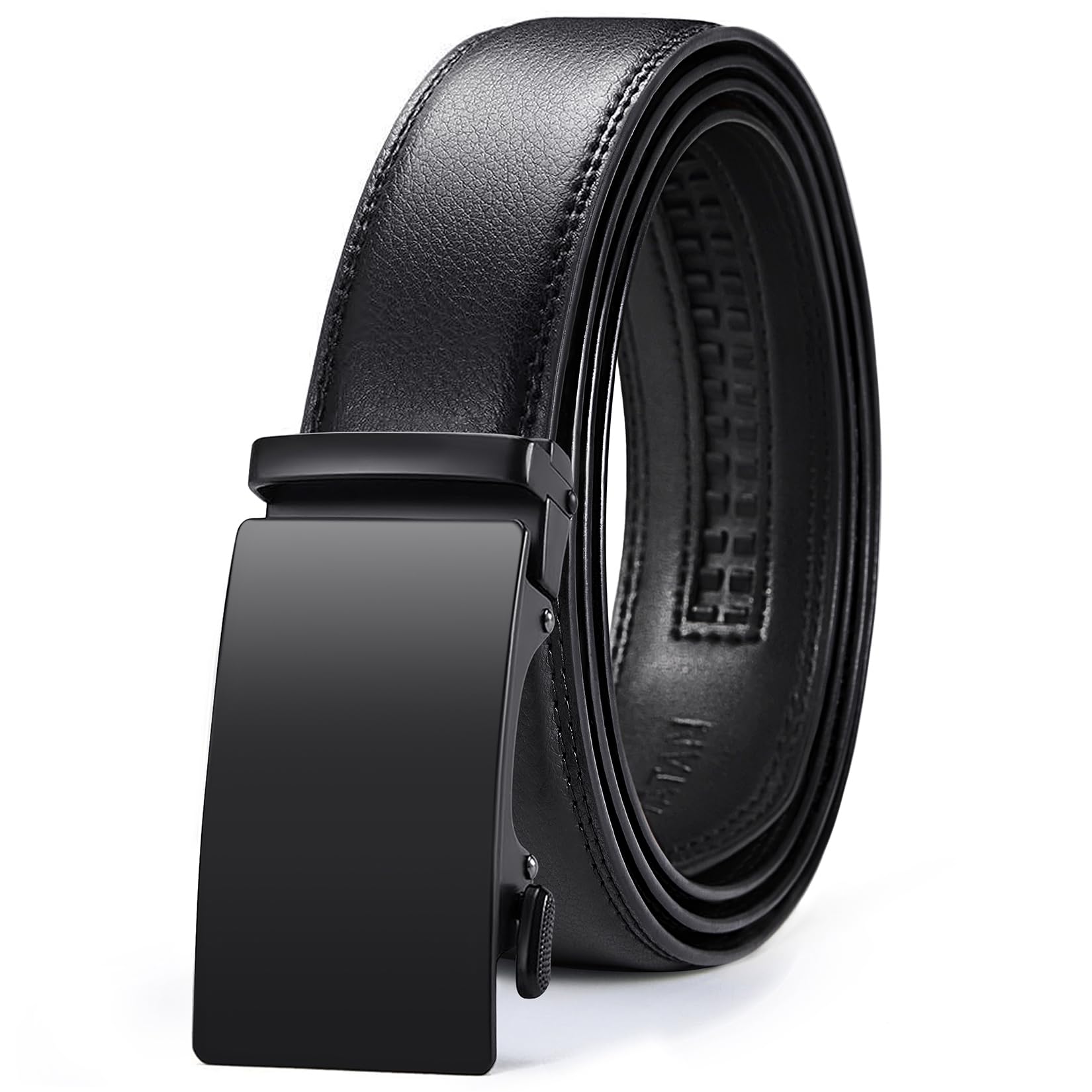 VATAN Men's Belt Leather Ratchet Belt for Men Dress Casual Every Day | 1 3/8" Wi