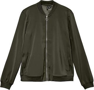 Vero Moda Vmcoco L/S Bomber Noos, Forest Night, L Mujeres