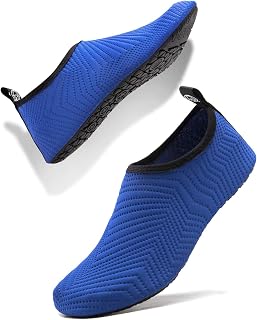 Bravover Aqua Shoes Water Sports Shoes Barefoot Quick Dry Aqua Yoga Socks Slip-on for Men Women Children