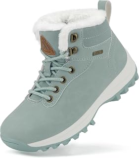 Mishansha Ankle Boots Winter Children Shoes Winter Warm Non-Slip for Boy Girl, Gr.24-36