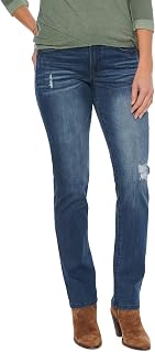 Democracy Plus Size Ab Solution Straight Leg Jean Women's Jeans