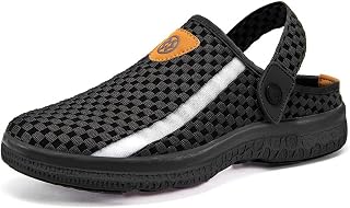 Clogs and Mules Men Women Breathable Garden Shoes Summer Slippers