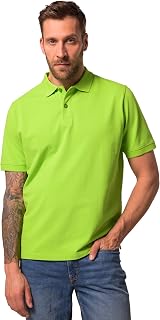 JP 1880 Menswear Big & Tall Plus Size L-8XL Classic Cotton Pique Polo Shirt 702560