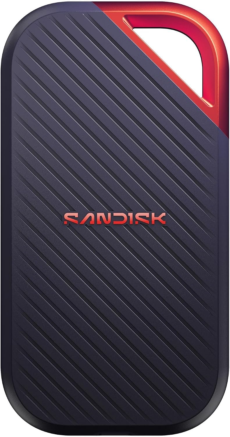 Sandisk 2TB Extreme PRO Portable SSD, Up to 4000MB/s Read Speeds -New Model | Ex