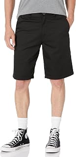 Volcom, Men's Vorta Jeans - Slim Fit Stretch Denim, black