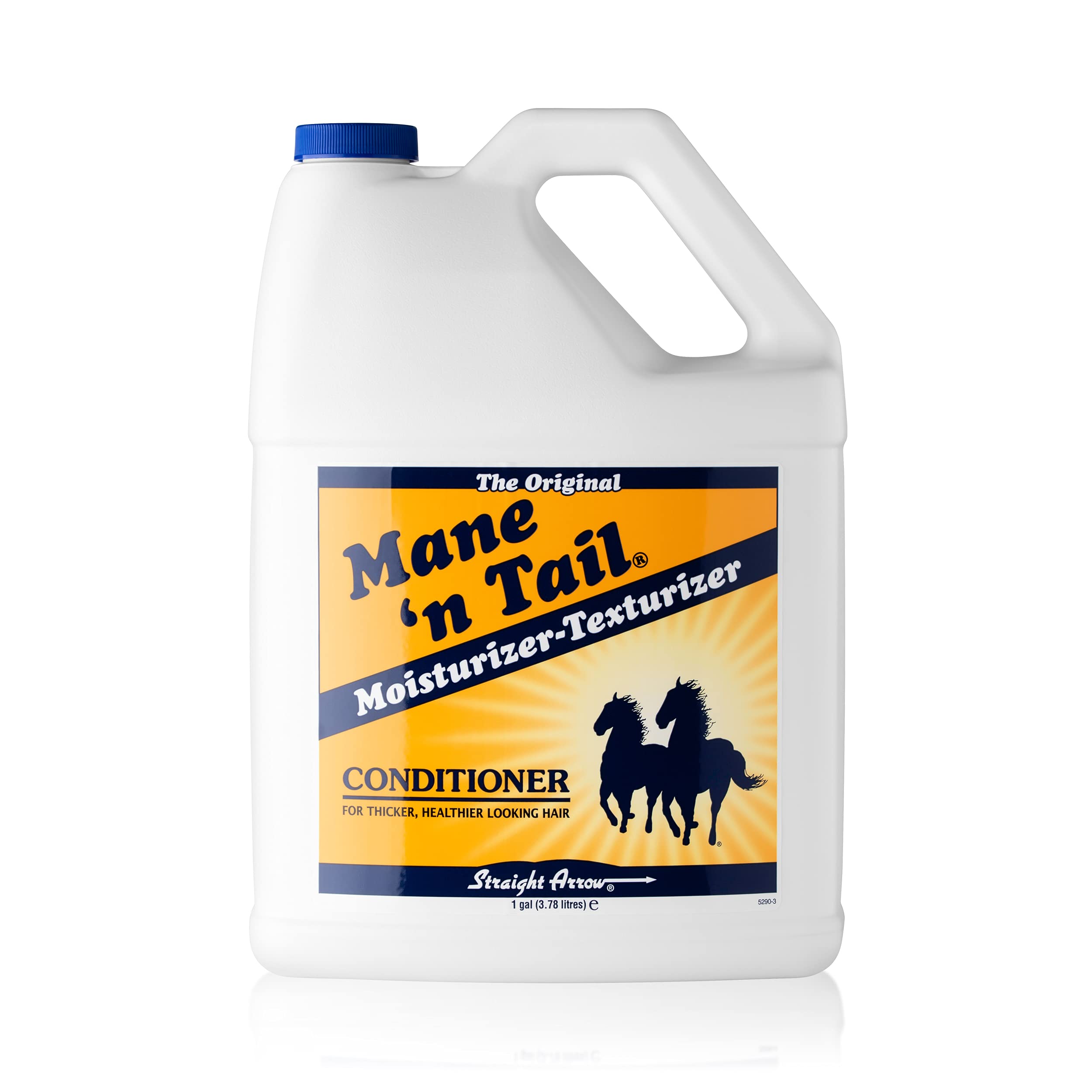 Mane 'n Tail Conditioner Gallon, for Soft Silky Hair. For Horses and Humans! (12