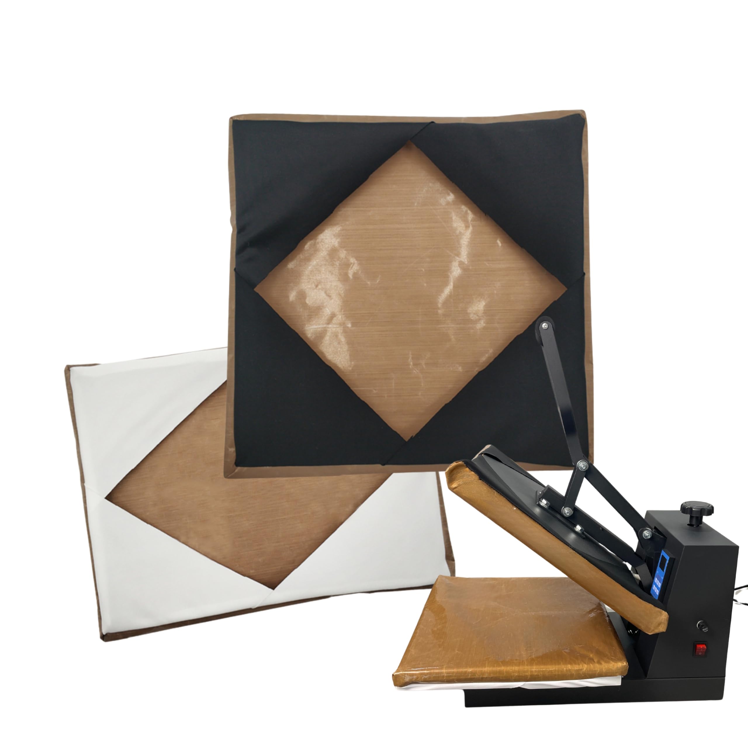 Sanshare Heat Press Covers 2Pcs for Top and Bottom to Replace Teflon Sheets | 15