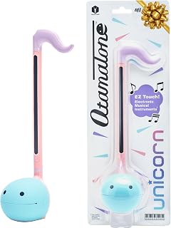 Otamatone Regular Unicorn Japanese Electronic Musical Instrument, Portable Touch Sensitive Digital Music Instruments Synthesizer, Fun Kids Teens Adults Birthday Christmas Toy Song Game Stuff