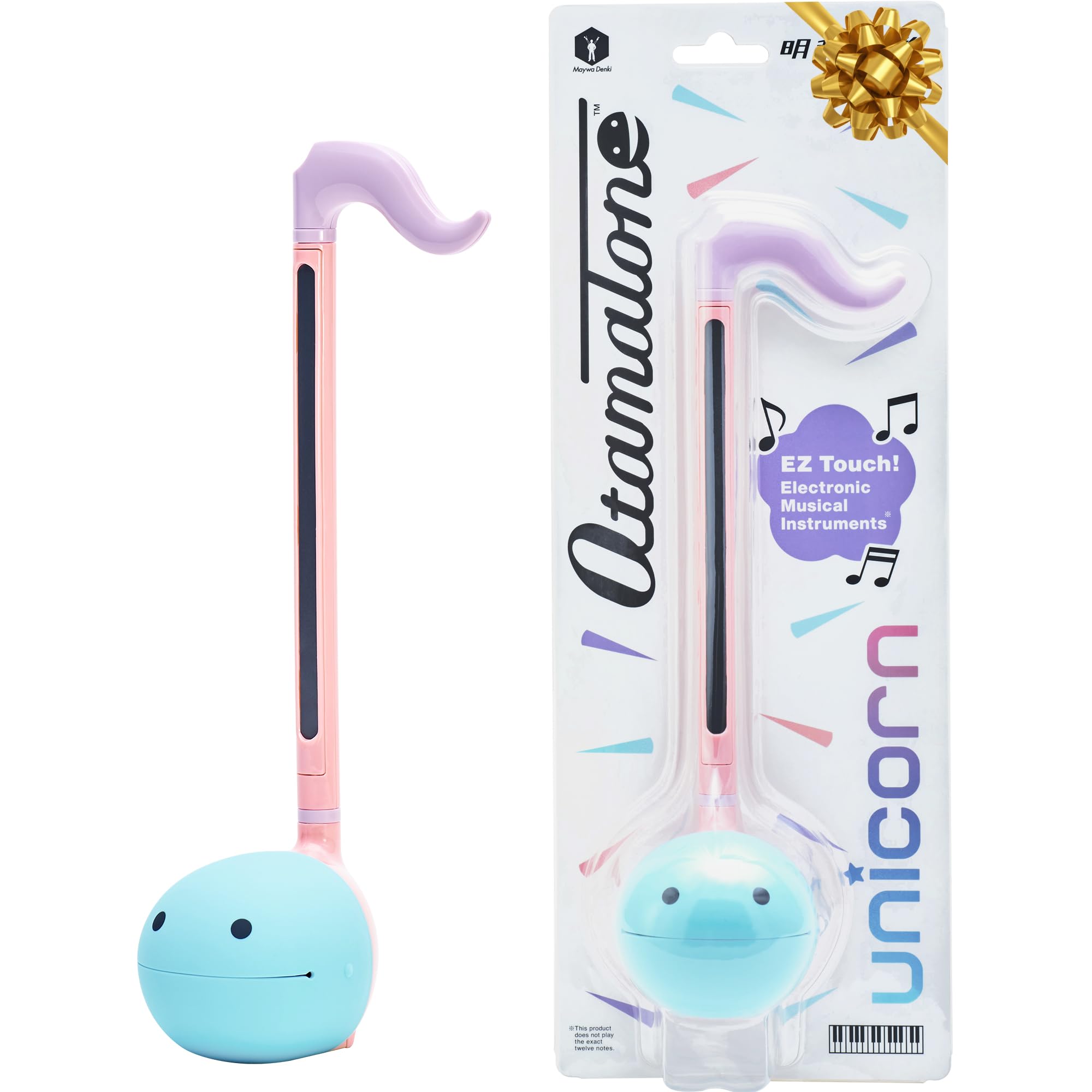 Otamatone Regular Unicorn Japanese Electronic Musical Instrument, Portable Touch