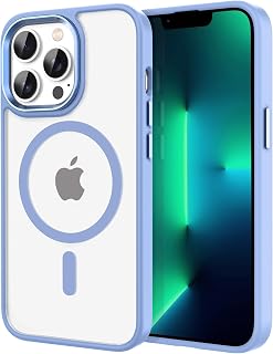 CACOE Magnetic Case for iPhone 13 Pro Max 6.7 inch, Light Blue