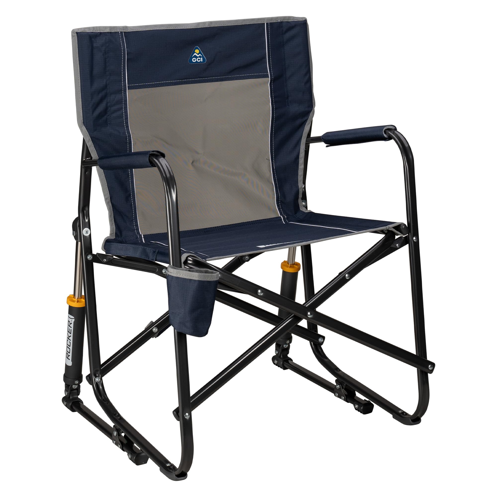 GCI OUTDOOR Freestyle Rocker Camping Chair | Portable Folding Rocking Chair with