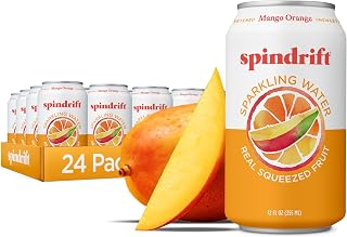 Spindrift Mango Orange Sparkling Water