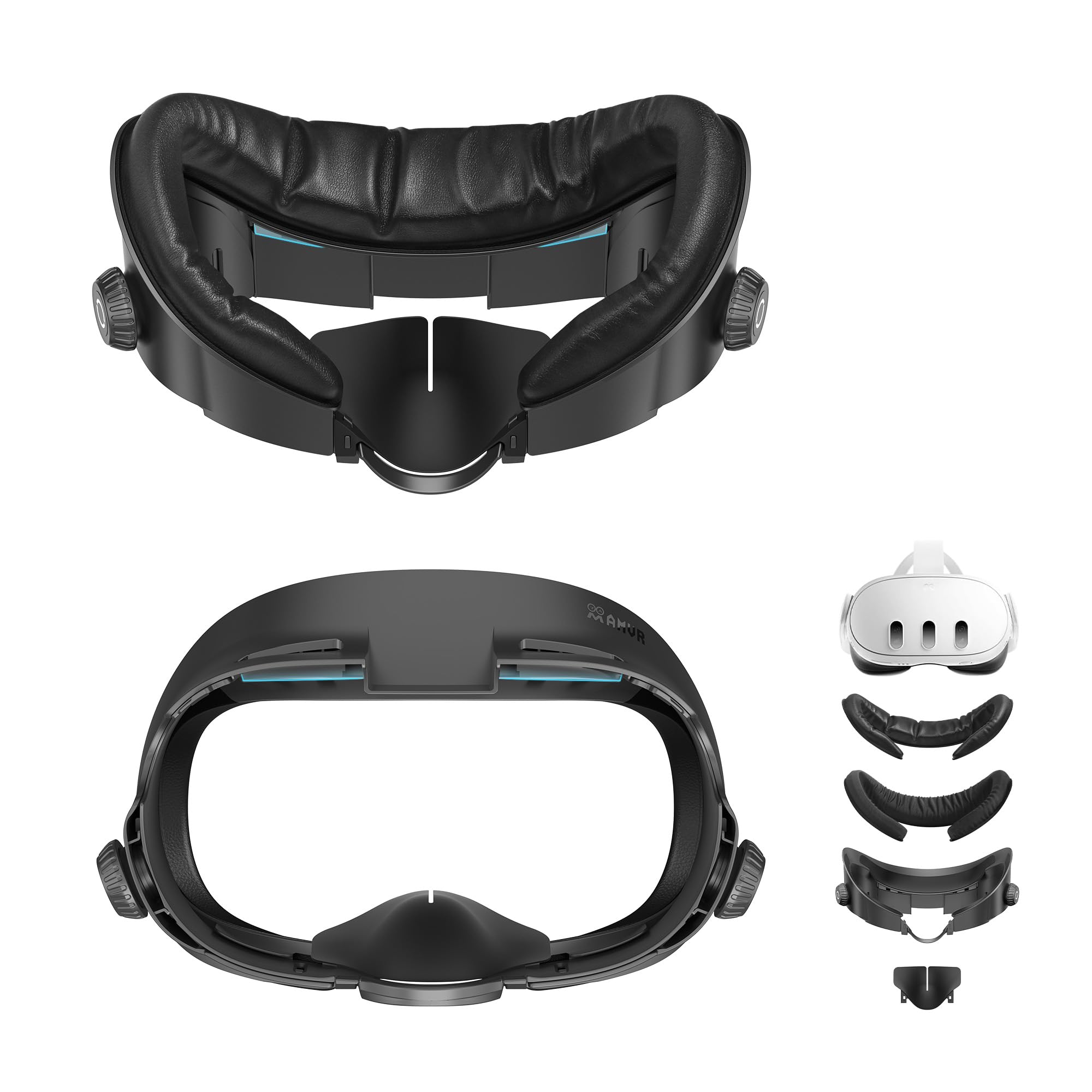 AMVR FC3 Upgraded Facial Interface Compatible with Meta Quest 3 Accessories | VR