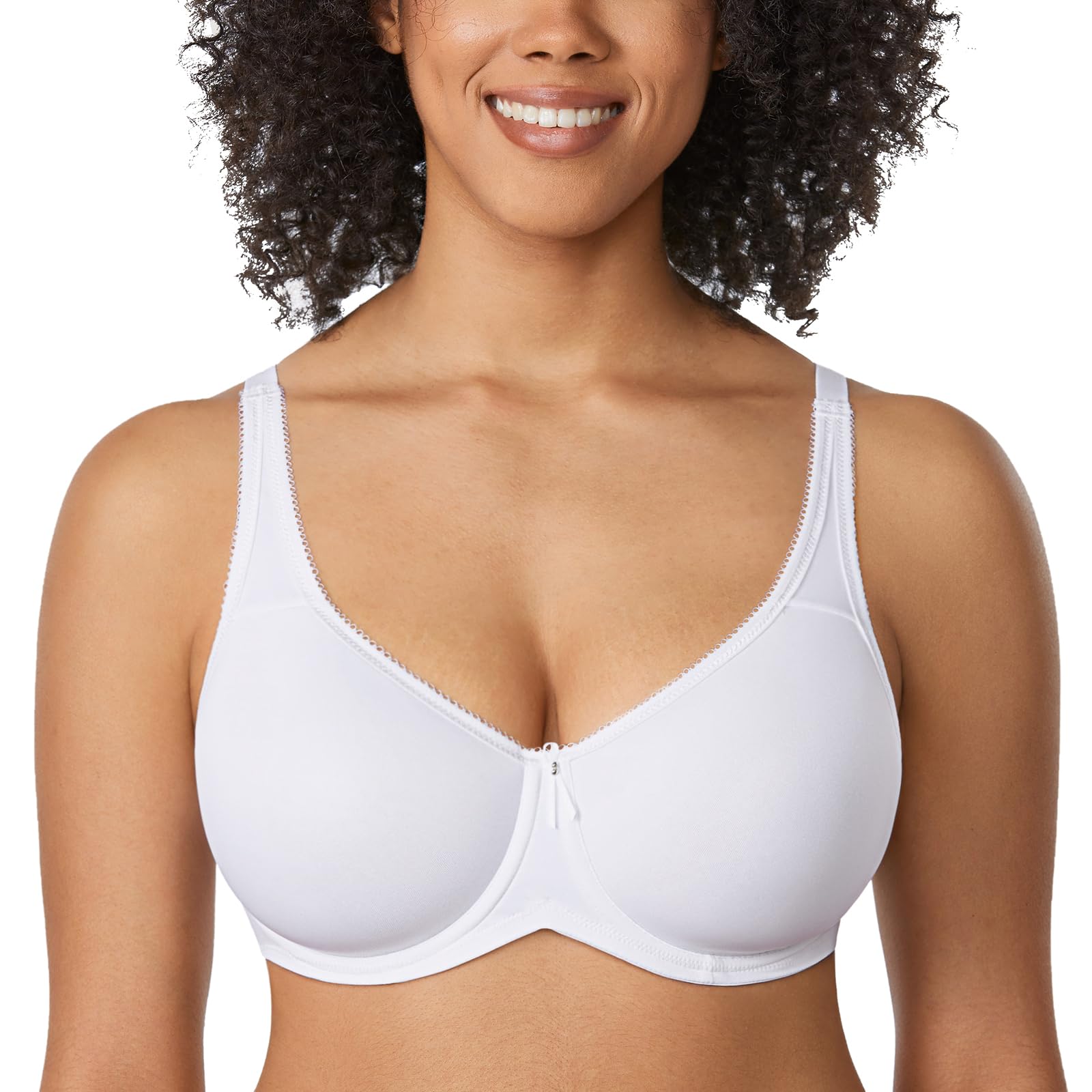 DELIMIRA Women's Invisible Underwire Bra