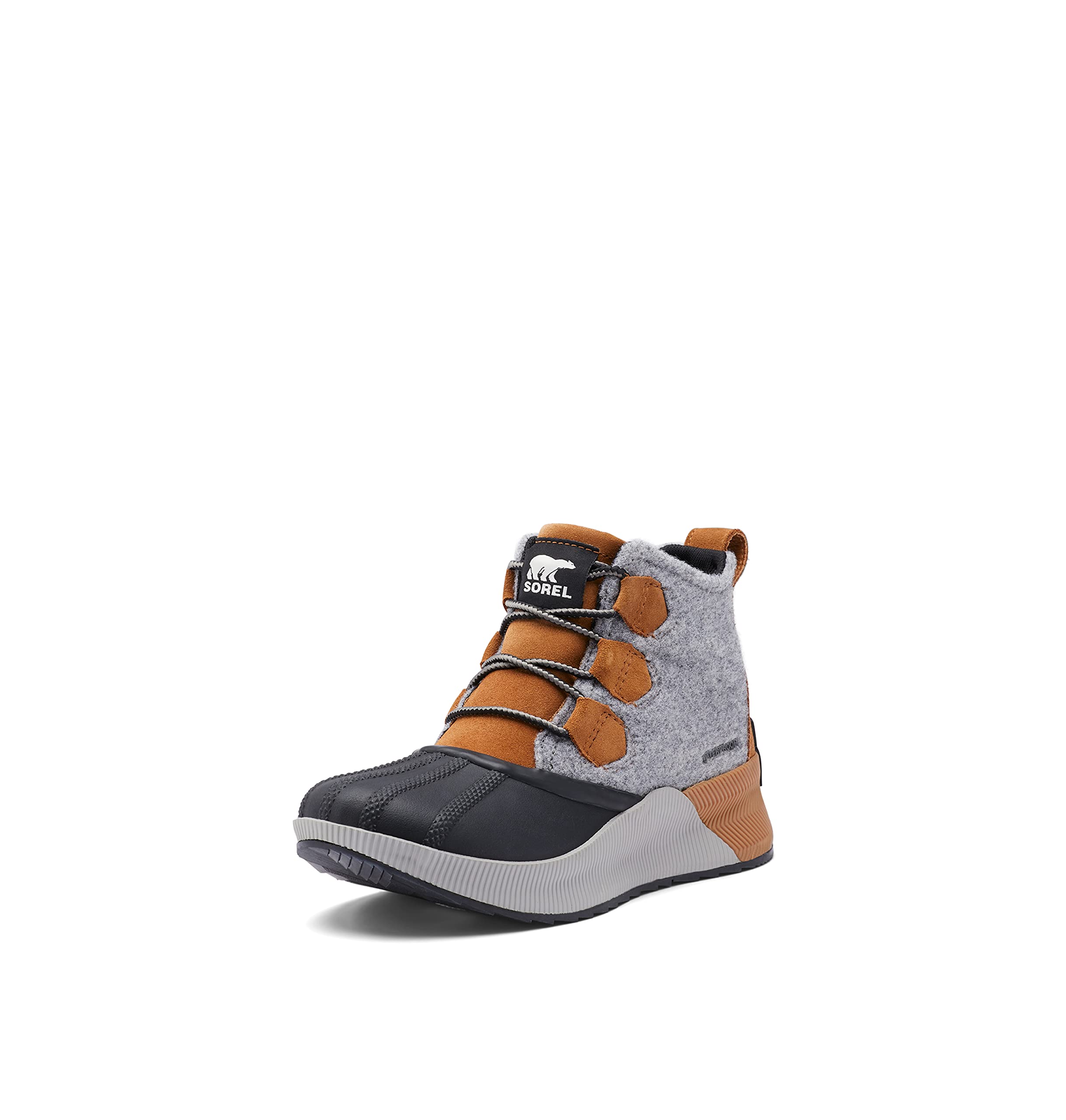 SOREL Women's Out 'N About III Classic Boot — Black, Grill — Waterproof Leather 