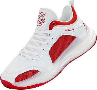 Basketball Shoes for Men High Upper Sneakers Breathable Sports Shoes Anti Slip