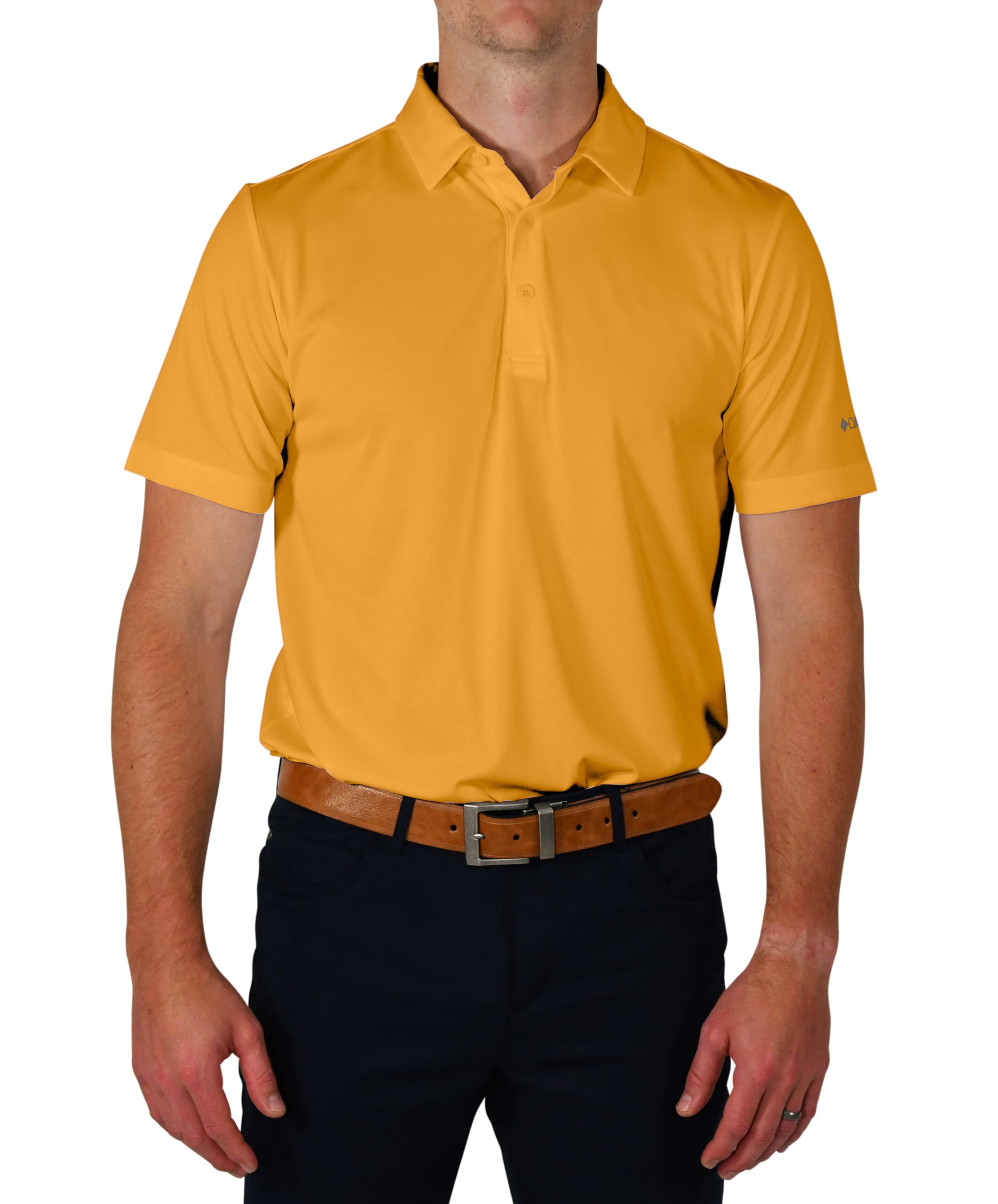 Columbia Men's Golf Drive Polo Shirt Omni Wick Performance Breathable Short Slee