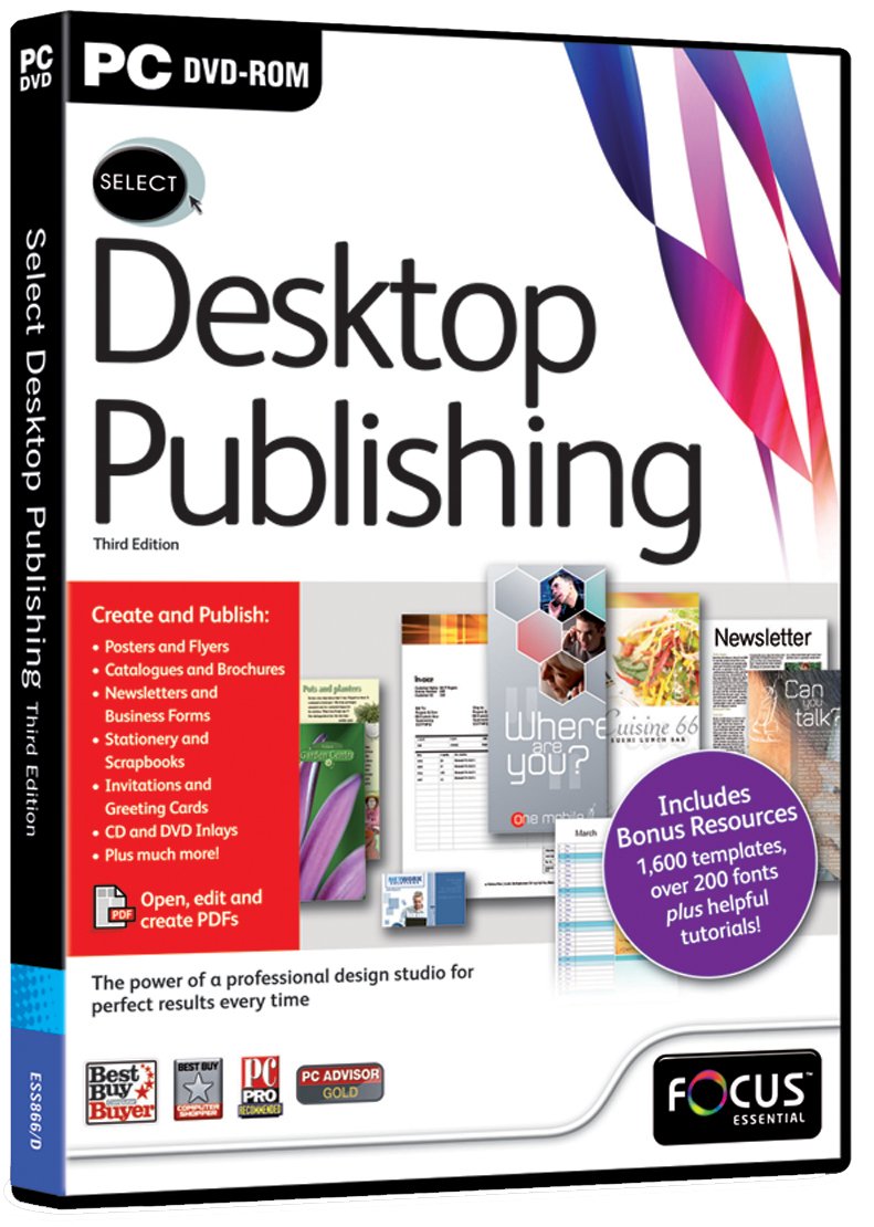 Focus Multimedia Ltd Select Desktop Publishing 3rd Edition (PC)