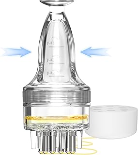 Minoxidil Applicator, Quick Efficient Apply No Messy Hair Serum Applicator | Small Minoxidil Applicator Tool, Hair Applicator Bottle Minoxidil Brush Scalp Applicator Comb Dedicated to Minoxidil