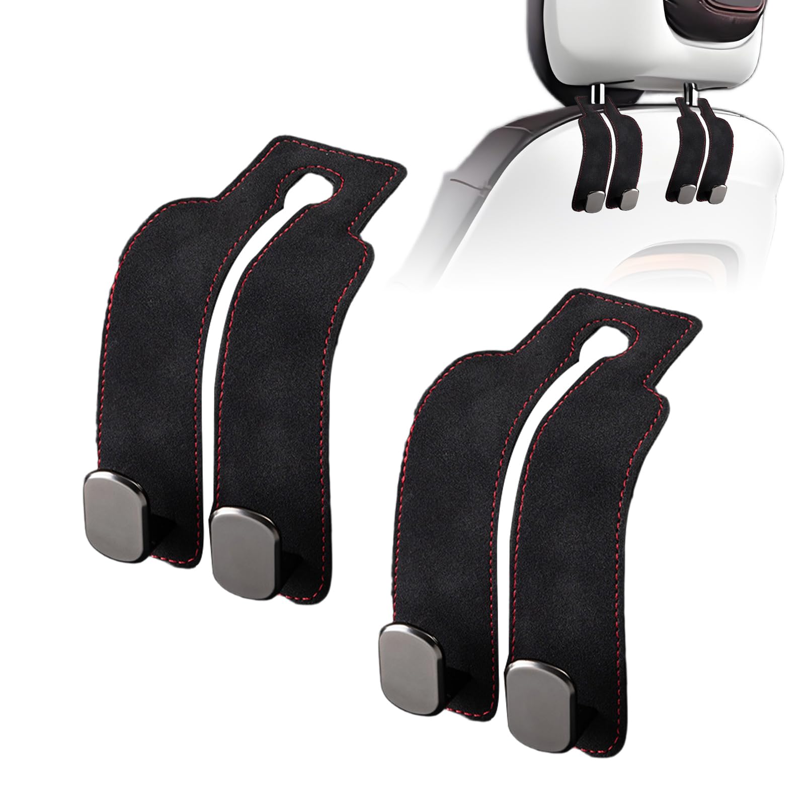 JinnEterri Car Purse Hook Purse Hook for Car Seats Headrest Car Seat Hooks,Heavy