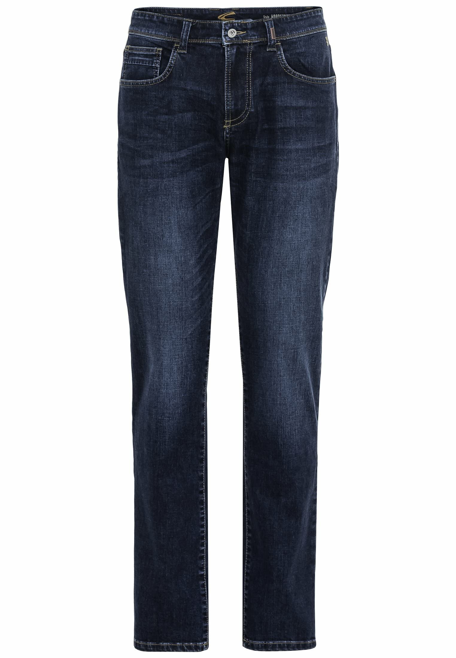 camel active Men's Bootcut Jeans, Blue (Stone Blue 45), 30W / 34L