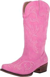 ROPER Womens Riley Boot, Pink, 6