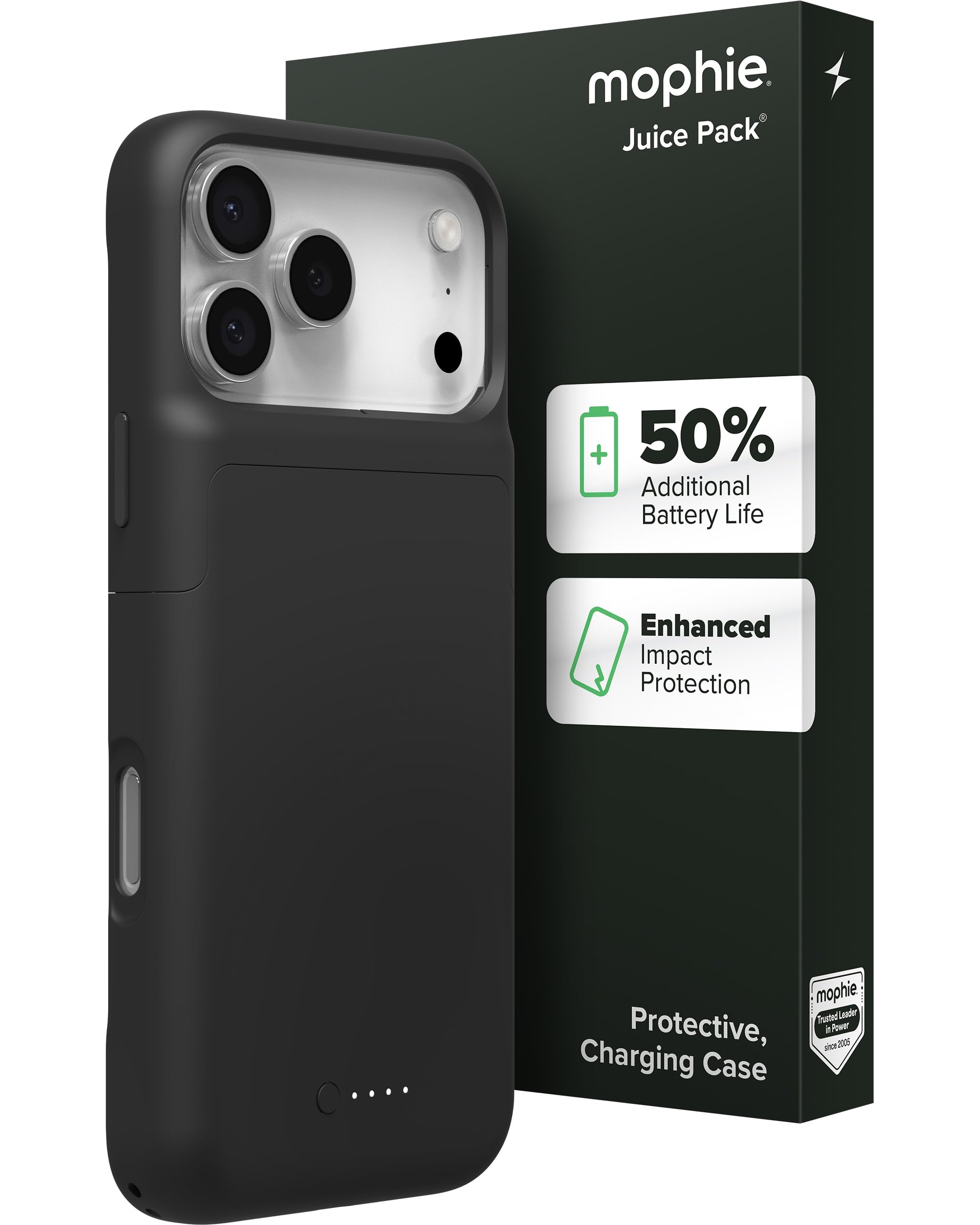 Mophie Juice Pack Battery Case for iPhone 18 Pro Max/ 17 Pro Max | Up to 50% Ext
