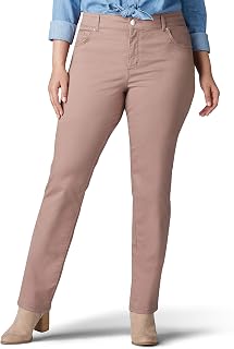Lee Women's Relaxed Fit All Cotton Straight Leg Jean