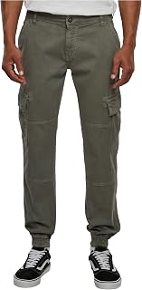 Urban Classics Men's Washed Cargo Twill Jogging Pants Trouser