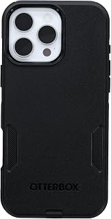 OtterBox iPhone 16 Pro Max Commuter Series Case - Black | Thin & Protective iPhone Case, Dual-Layer, Impact Absorbing iPhone Case, Best MagSafe iPhone Cases for Wireless Charging