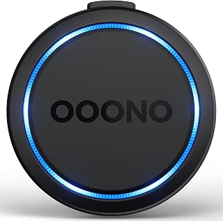 OOONO Co-Driver NO2 - next gen. traffic safety alarm - warns of speed cameras and road hazards - rechargeable - LED indicator - CarPlay & Android Auto compatible