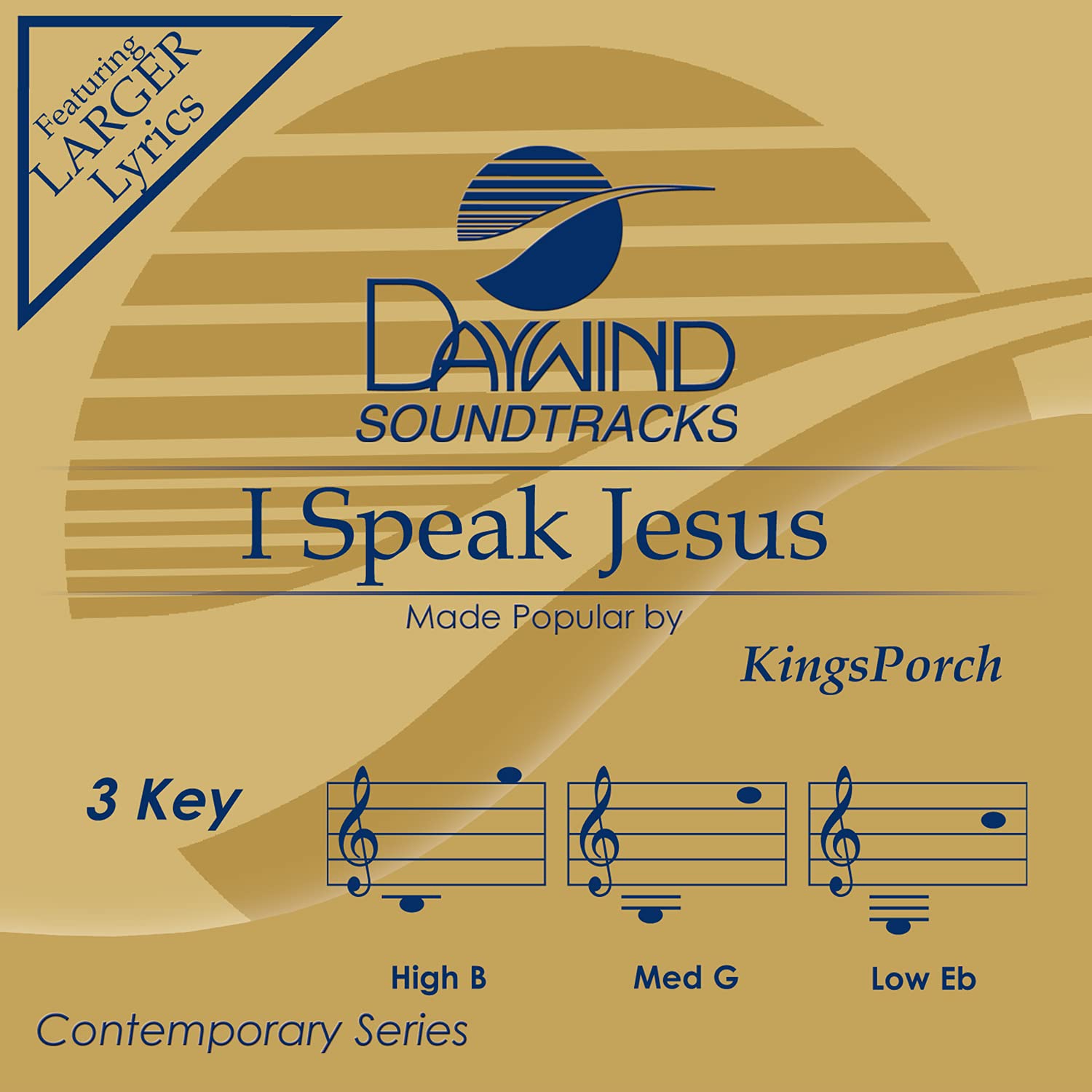 I Speak Jesus Accompaniment/Performance Track