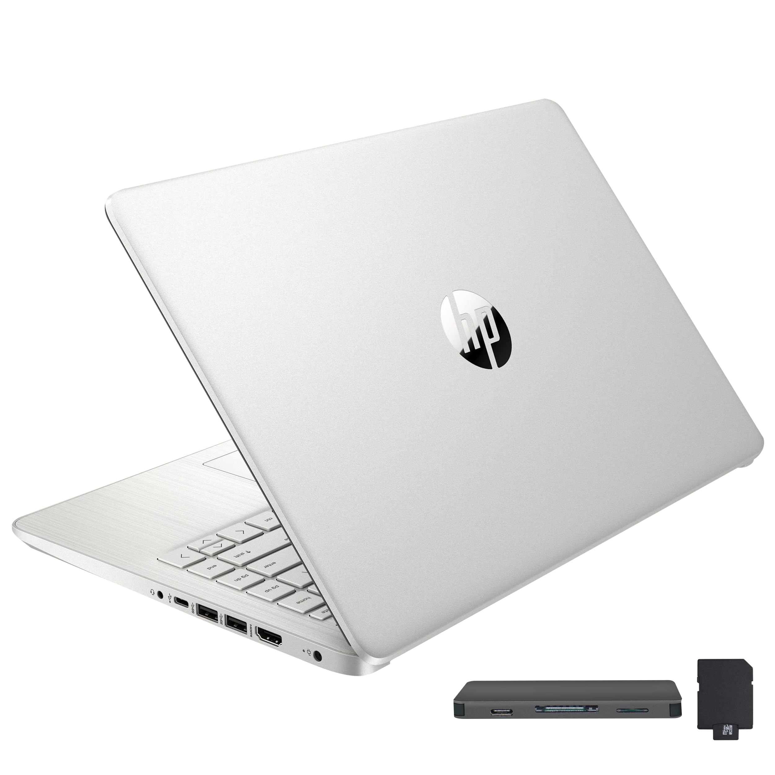 HP Stream 14" HD BrightView Laptop, Intel Celeron N4120, 16GB RAM, 416GB Storage